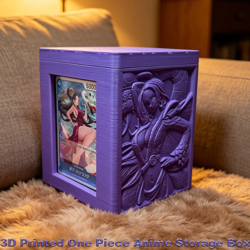 3D Printing Deck Box - กล่องเก็บการ์ดลายโบอา แฮนค็อก แบบ 3 มิติ พิมพ์จากเรซิ่นรักษ์โลก