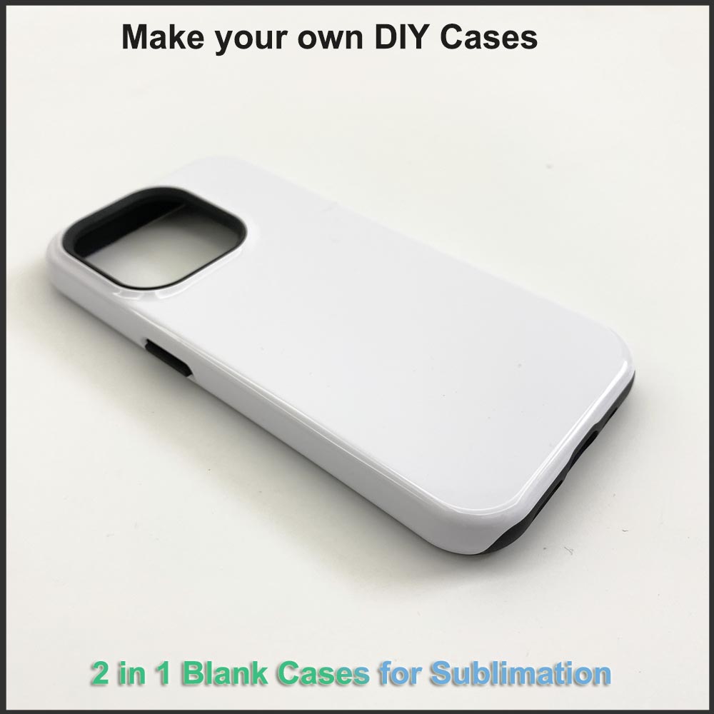 3D Printing Iphone - เคสโทรศัพท์เปล่า 2 in 1 สำหรับพิมพ์ลาย 3