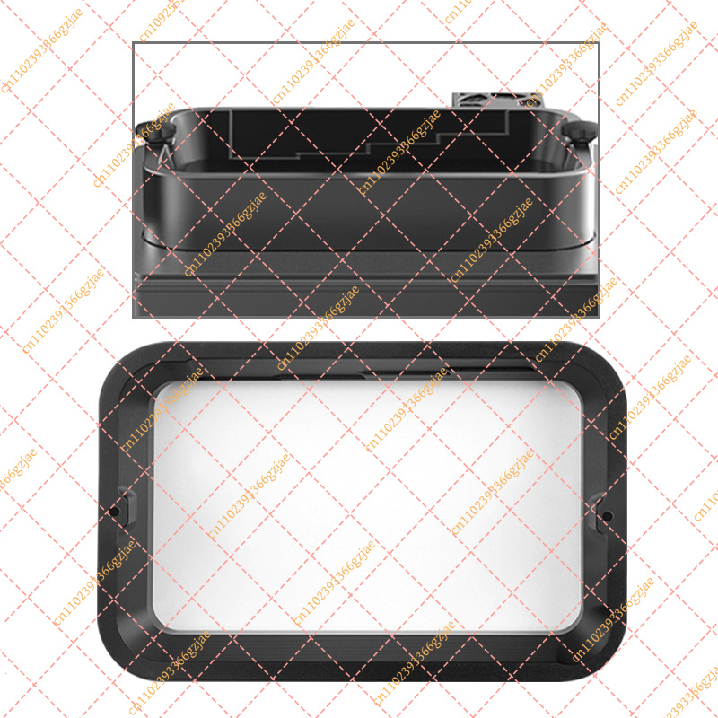 Resin Vat Film Replacement - ชุดถังเรซินสำรองพร้อมฟิล์ม FEP และโครงโลหะสำหรับชิ้นส่วน Creality Halot-One LD-002H