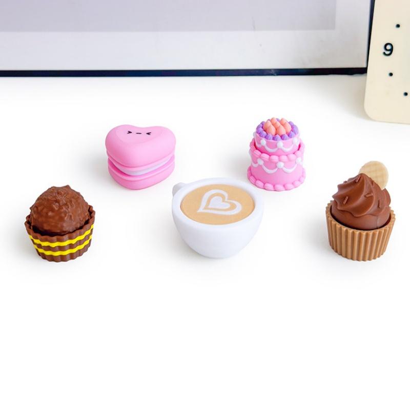 3D Printing Keychain - พวงกุญแจรูปขนมเค้กช็อกโกแลต 3 มิติ แบบพิมพ์ 3 มิติ