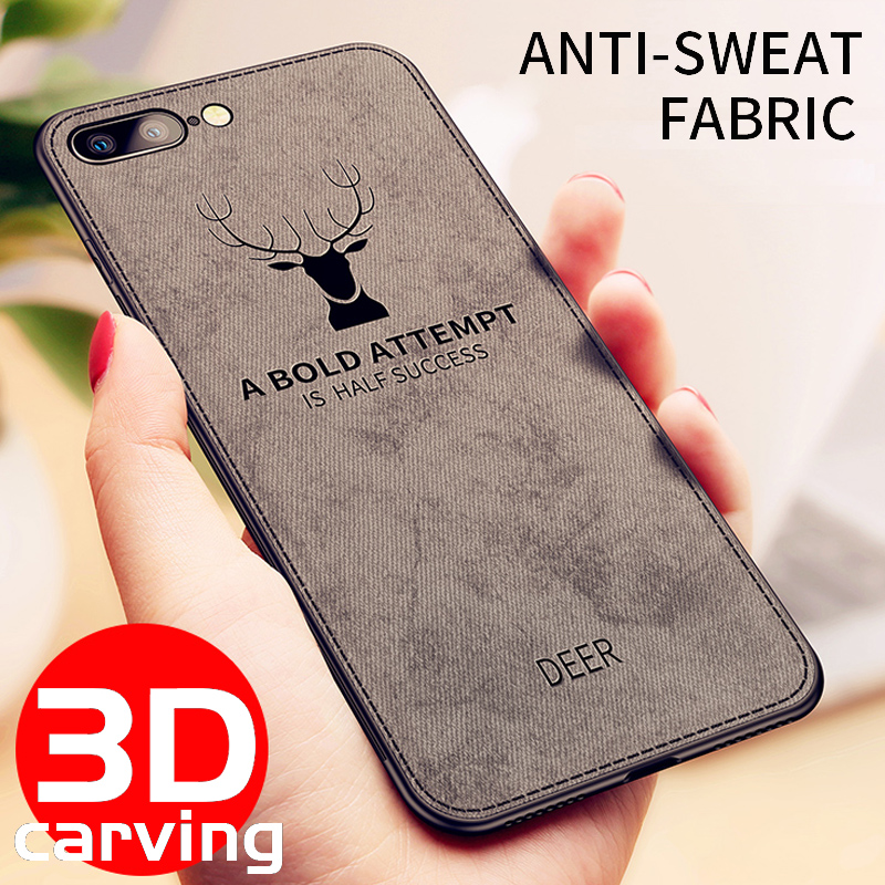 3D Printing Iphone - กวาง 3Dพิมพ์VINTAGEผ้าสําหรับiPhone 7 8 PLUS 8Plus