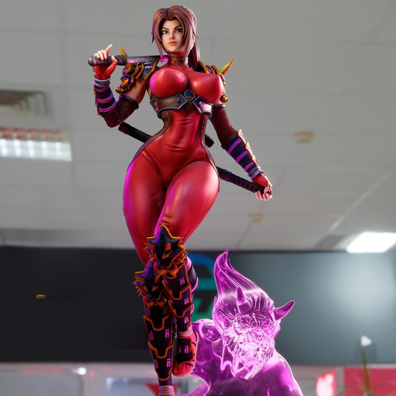 3D Printing Abs - 2 รูปแบบเกม 6125 Taki NSFW 3D