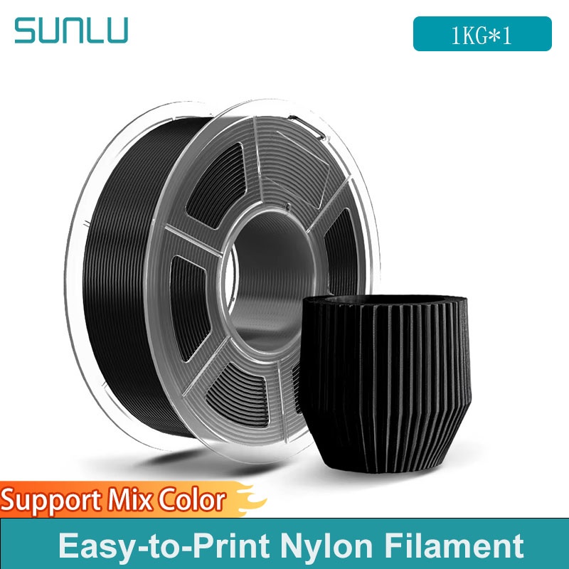 3D Printing Nylon Filament - SUNLU 1KG Easy-to-พิมพ์ไนลอนทนความร้อน 3Dเครื่องพิมพ์No-Cracking No-Warping 3D