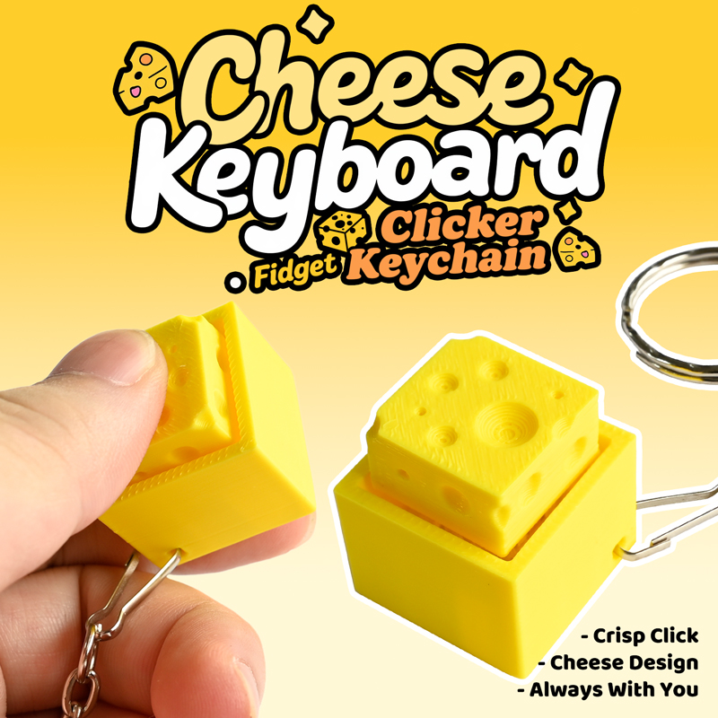 พวงกุญแจ 3 มิติ รูปทรงคีย์บอร์ - 3D Printing Keychain บทวิจารณ์และราคา