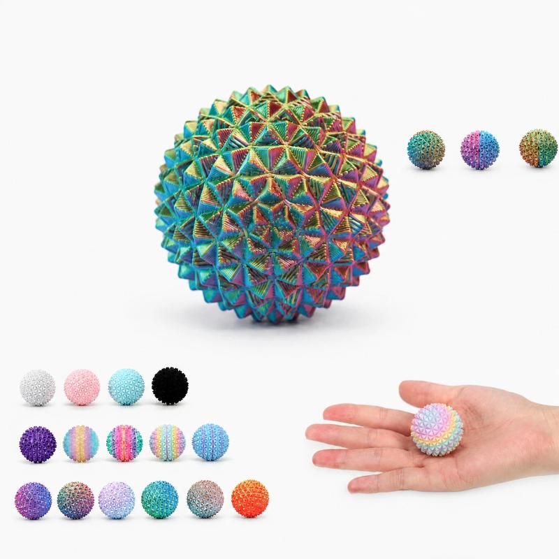 ลูกบอลนวดแบบมีหนามหลายจุด 3D พ - 3D Printing Abs บทวิจารณ์และราคา