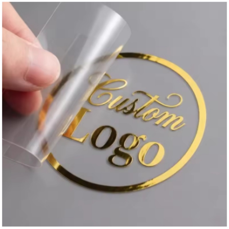 สติกเกอร์ติดขวดน้ำหอมแบบนูนลาย - 3D Printing Gold บทวิจารณ์และราคา