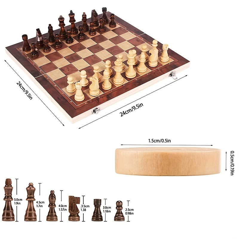 กระดานหมากรุก 3 ใน 1, กระดานเก - 3D Printing Chess บทวิจารณ์และราคา