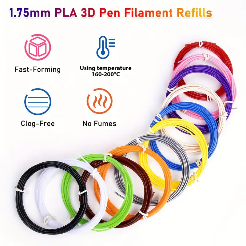 40/32/30 สี PLA Filament สําหร - 3D Printing Nylon Filament บทวิจารณ์และราคา