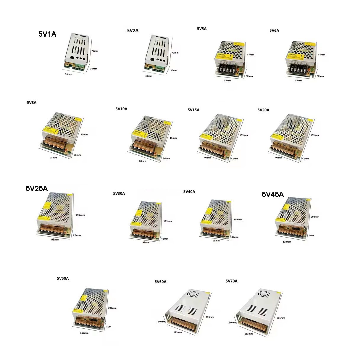 Switching Power Supply DC 5V 2 - 3D Printer Power Supply บทวิจารณ์และราคา