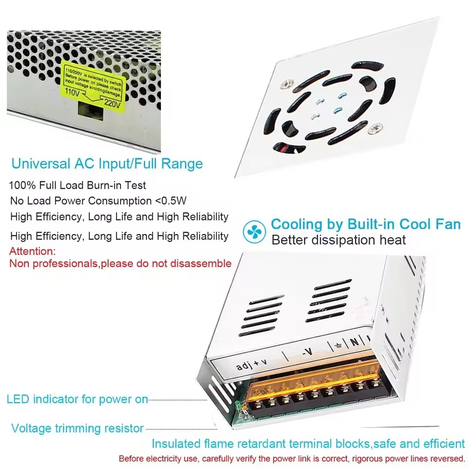 Switching Power Supply DC 5V 2 - 3D Printer Power Supply บทวิจารณ์และราคา