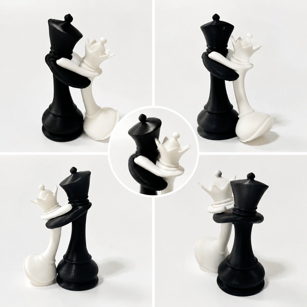 รูปปั้นหมากรุกพิมพ์ 3 มิติ ของ - 3D Printing Chess บทวิจารณ์และราคา