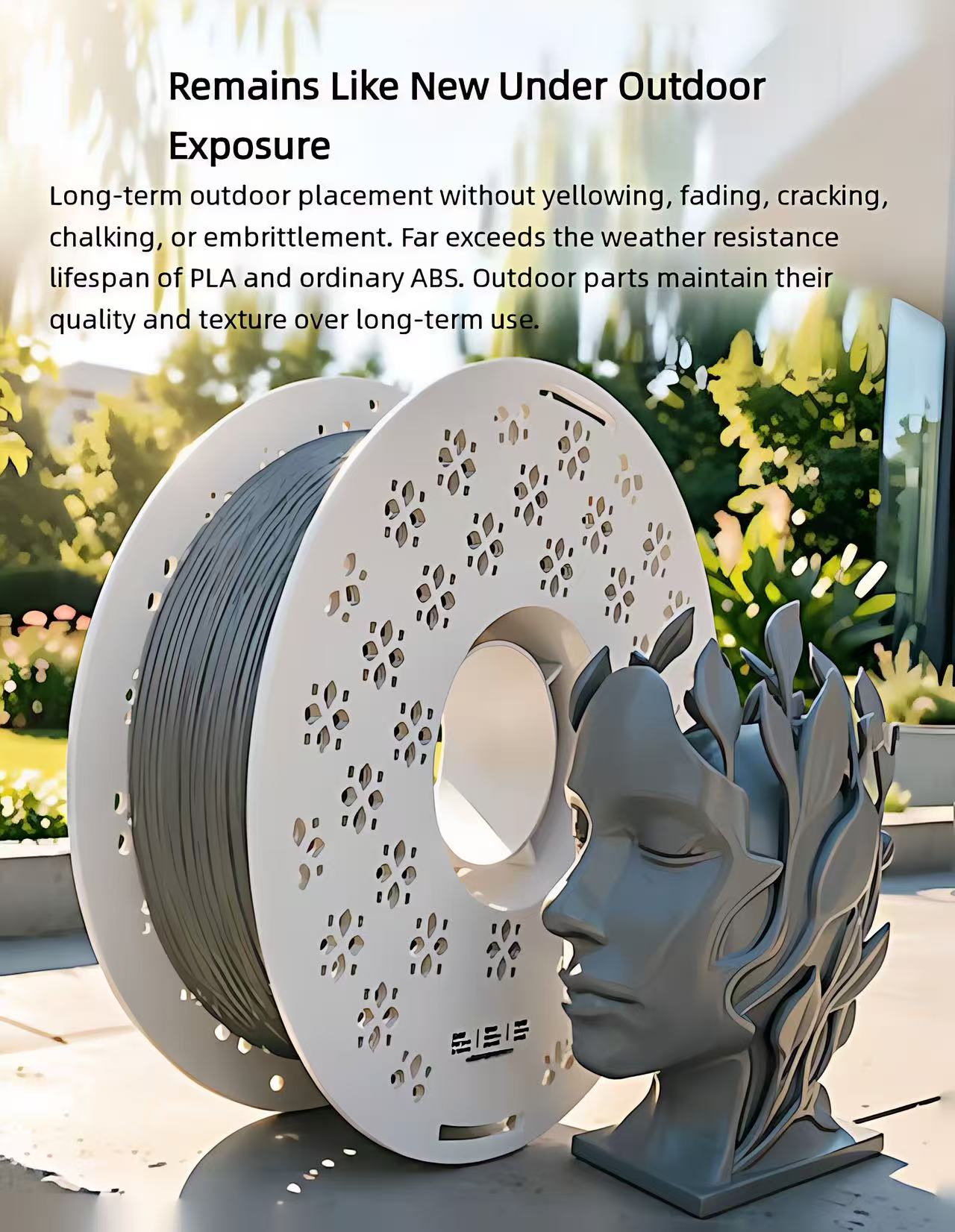 เส้นพลาสติก ASA ขนาด 1.75 มม.  - Asa Filament Outdoor บทวิจารณ์และราคา