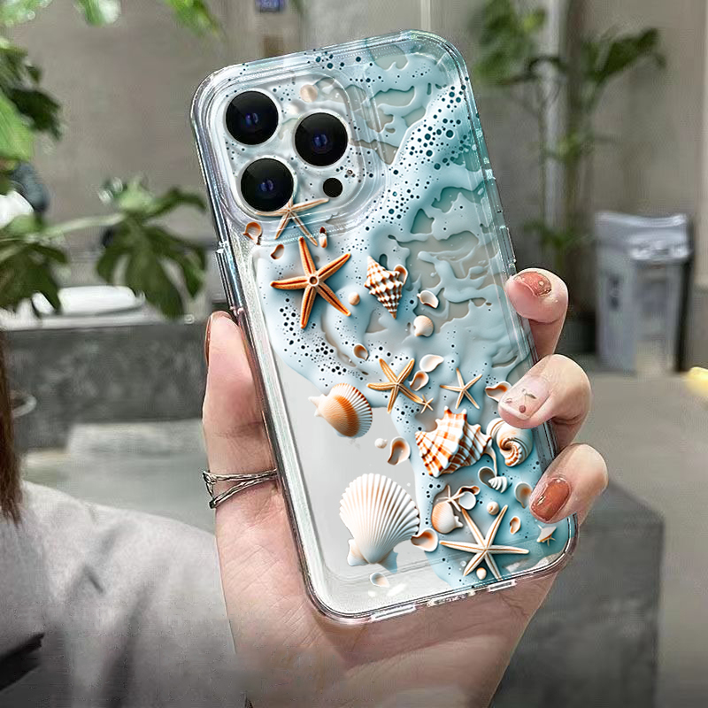 เคสโทรศัพท์ลายเปลือกหอยปลาดาว  - 3D Printing Iphone บทวิจารณ์และราคา