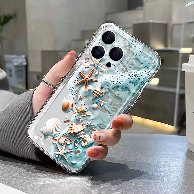 เคสโทรศัพท์ลายเปลือกหอยปลาดาว  - 3D Printing Iphone บทวิจารณ์และราคา