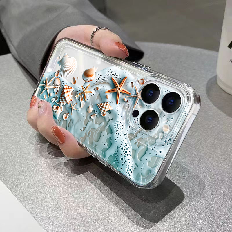 เคสโทรศัพท์ลายเปลือกหอยปลาดาว  - 3D Printing Iphone บทวิจารณ์และราคา