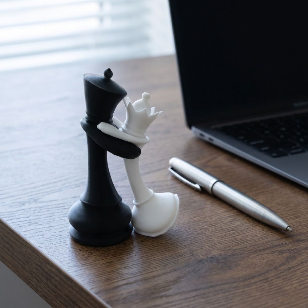 รูปปั้นหมากรุกพิมพ์ 3 มิติสุดส - 3D Printing Chess บทวิจารณ์และราคา