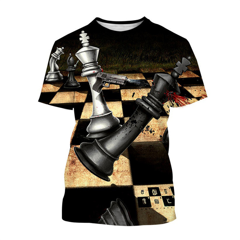 เสื้อยืดหมากรุกพิมพ์ลายใหม่ใน3 - 3D Printing Chess บทวิจารณ์และราคา