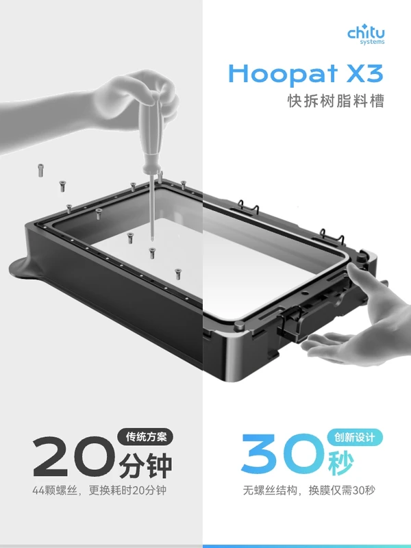 ชุดถังเรซิ่นแบบถอดเร็วพร้อมฟิล - Resin Vat Film Replacement บทวิจารณ์และราคา