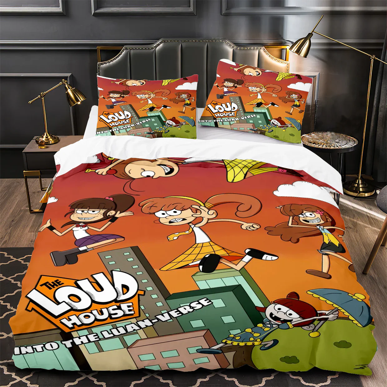 การ์ตูน Loud House 3D พิมพ์ผ้า - 3D Printing Case บทวิจารณ์และราคา