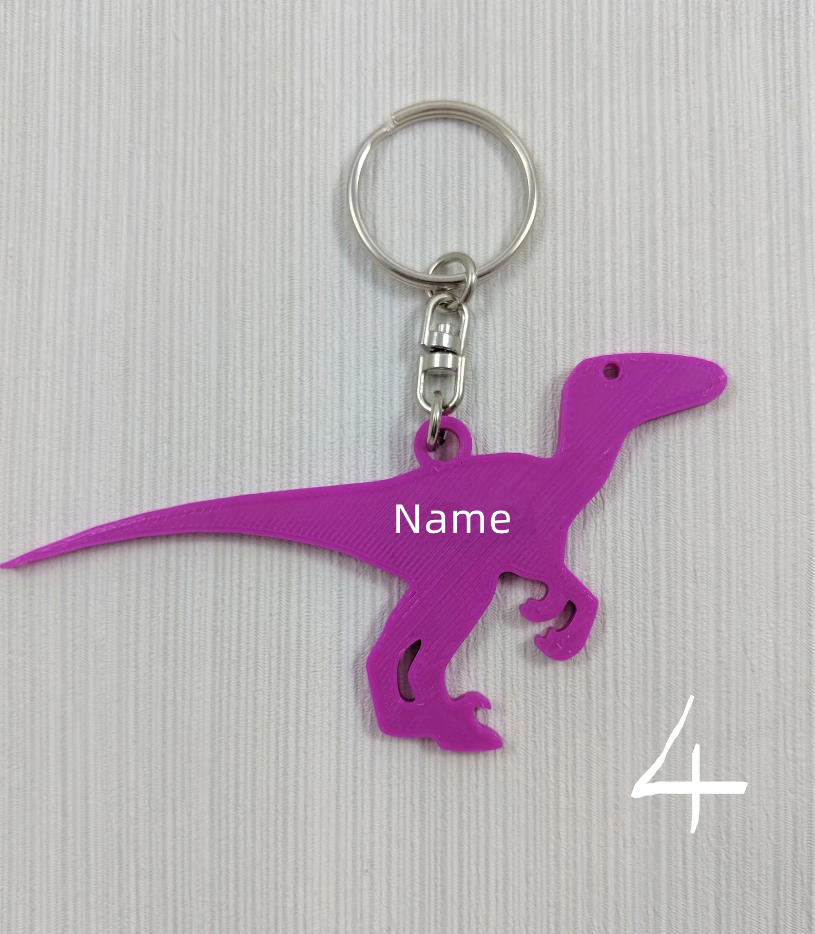 พวงกุญแจชื่อสั่งทำ ดีไซน์ไดโนเ - 3D Printing Ideas บทวิจารณ์และราคา