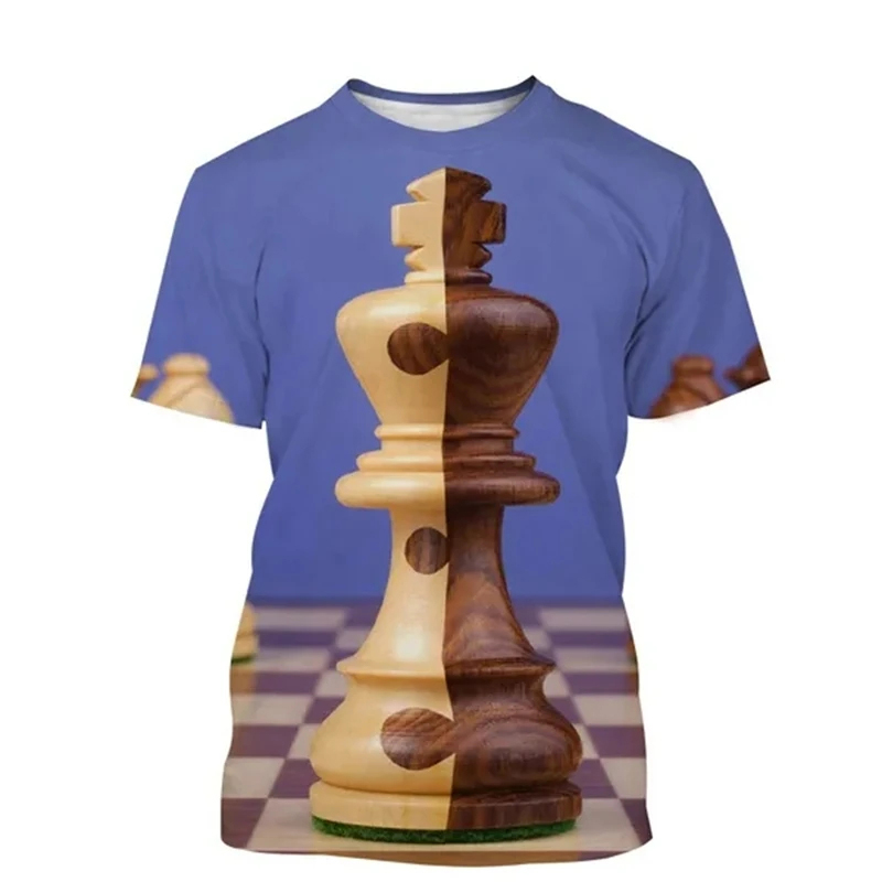หมากรุกเสื้อยืด 3Dการออกแบบการ - 3D Printing Chess บทวิจารณ์และราคา