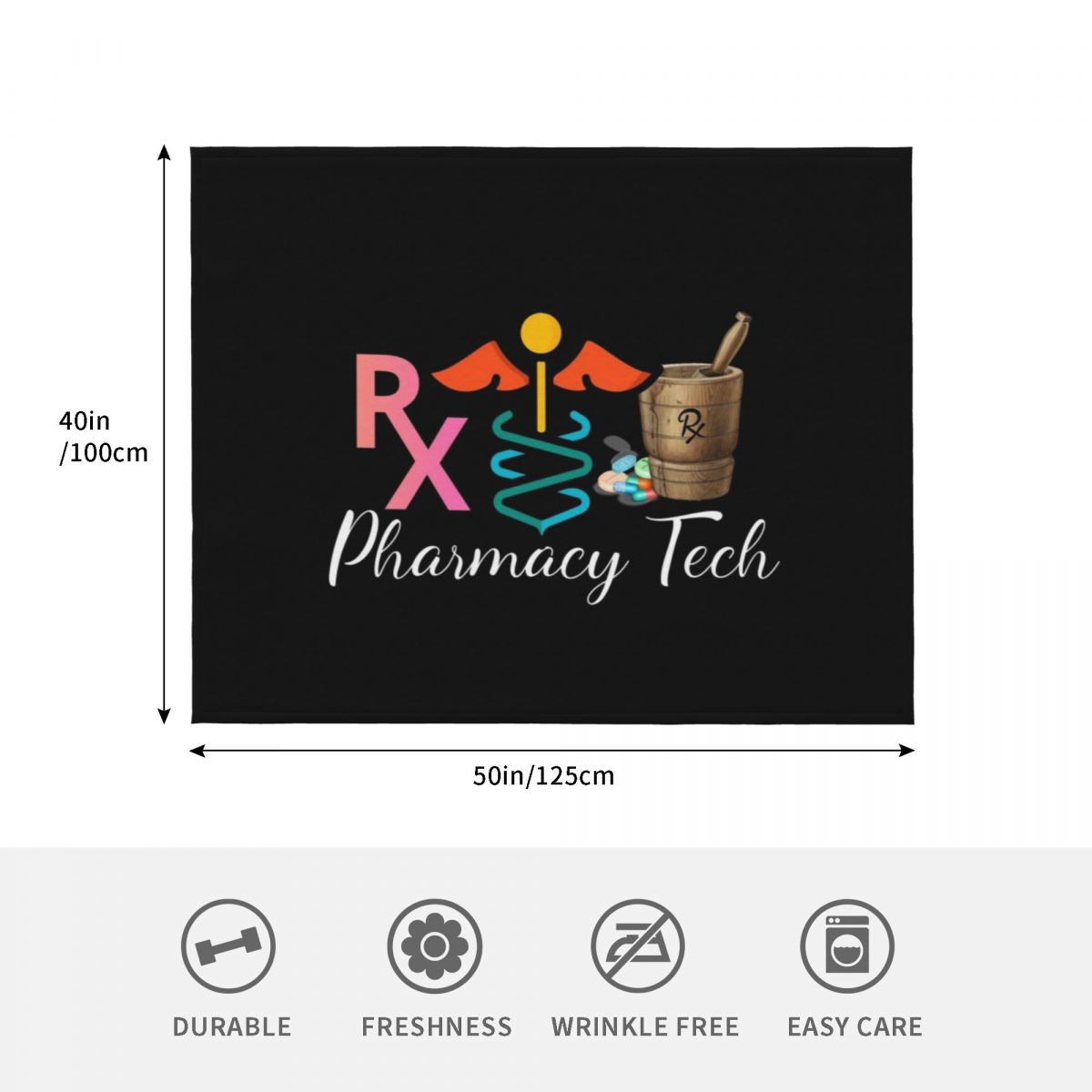 ผ้าห่มสำหรับเภสัชกร ผ้าห่มนุ่ม - 3D Printing In Pharmacy บทวิจารณ์และราคา