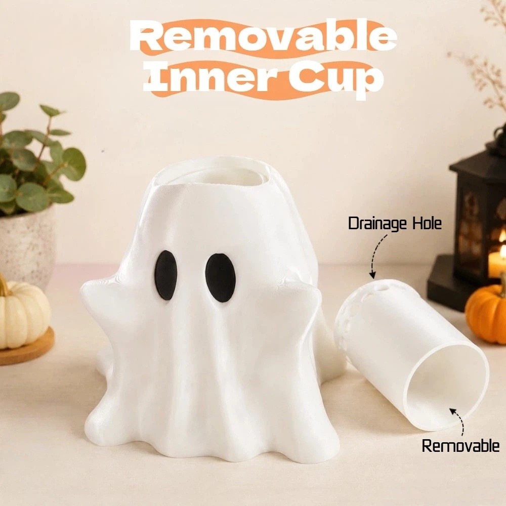 แจกันผีสีขาวพิมพ์ 3 มิติ สำหรั - 3D Printing Cafe บทวิจารณ์และราคา