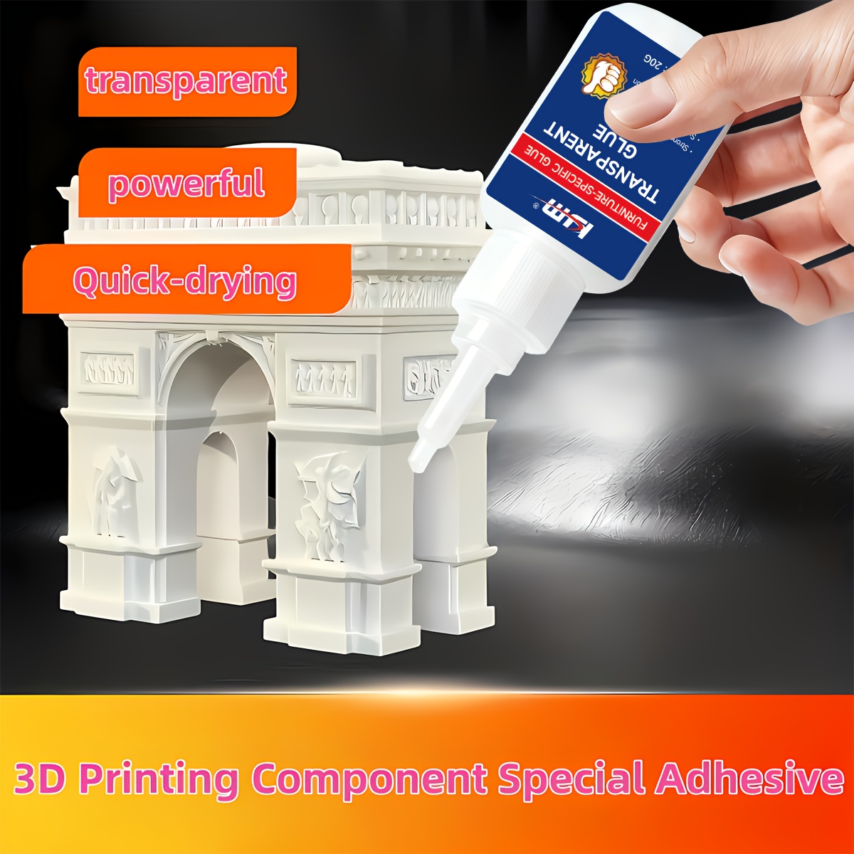 กาวใสแห้งเร็วสำหรับชิ้นส่วนที่ - 3D Printing X Axis บทวิจารณ์และราคา