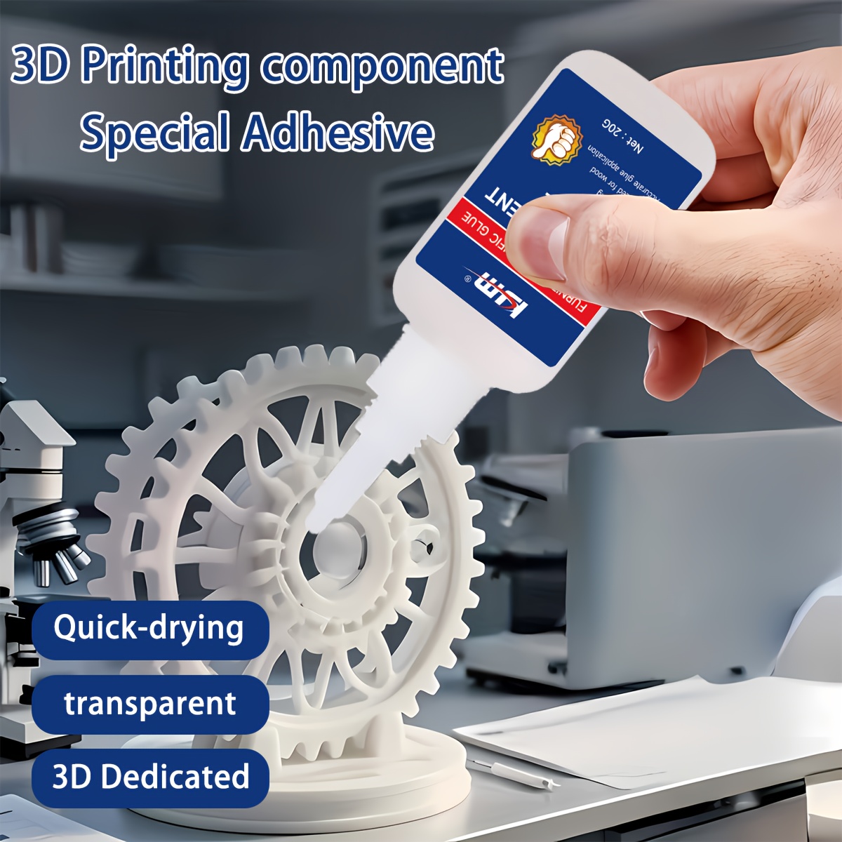 กาวใสแห้งเร็วสำหรับชิ้นส่วนที่ - 3D Printing X Axis บทวิจารณ์และราคา