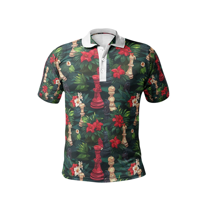 Chess King 3D Print Polo Shirt - 3D Printing Chess บทวิจารณ์และราคา