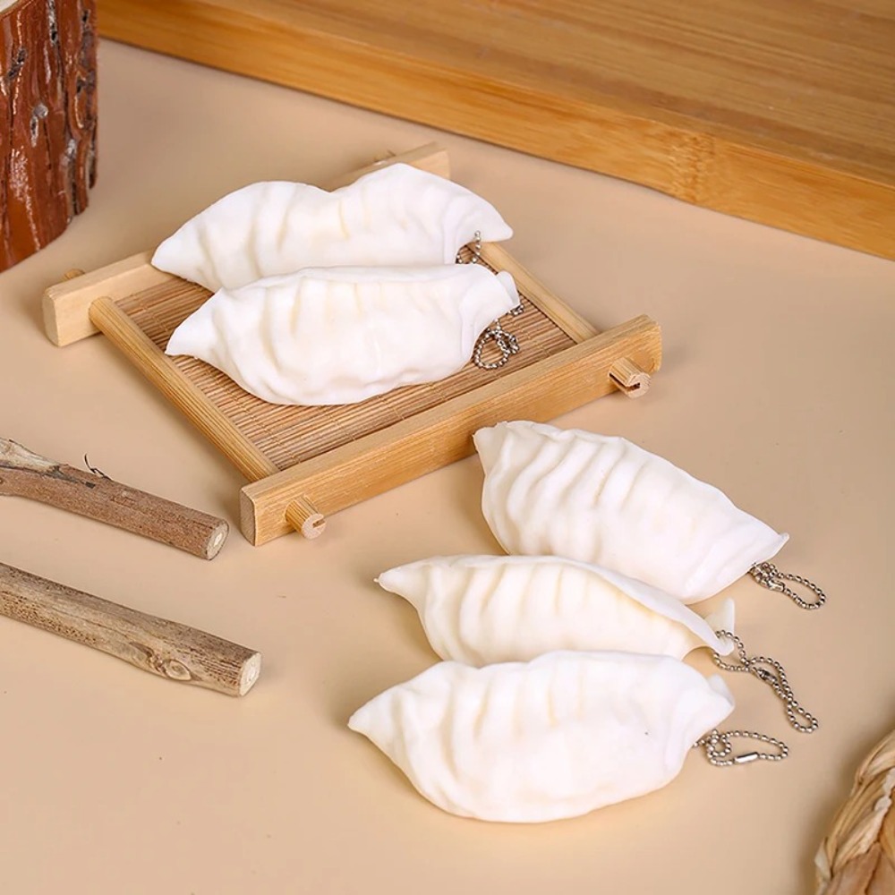 พวงกุญแจจำลองอาหารมินิรูปเกี๊ย - 3D Printing Keychain บทวิจารณ์และราคา
