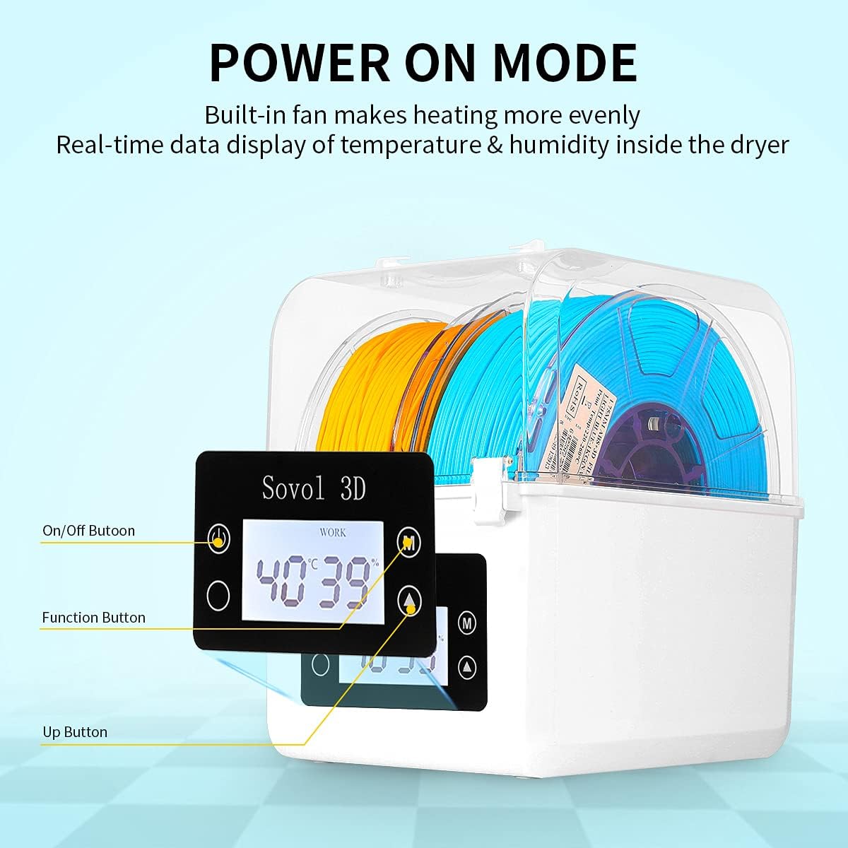 Sovol เครื่องเป่าเส้นใย2023, S - 3D Printing Deck Box บทวิจารณ์และราคา