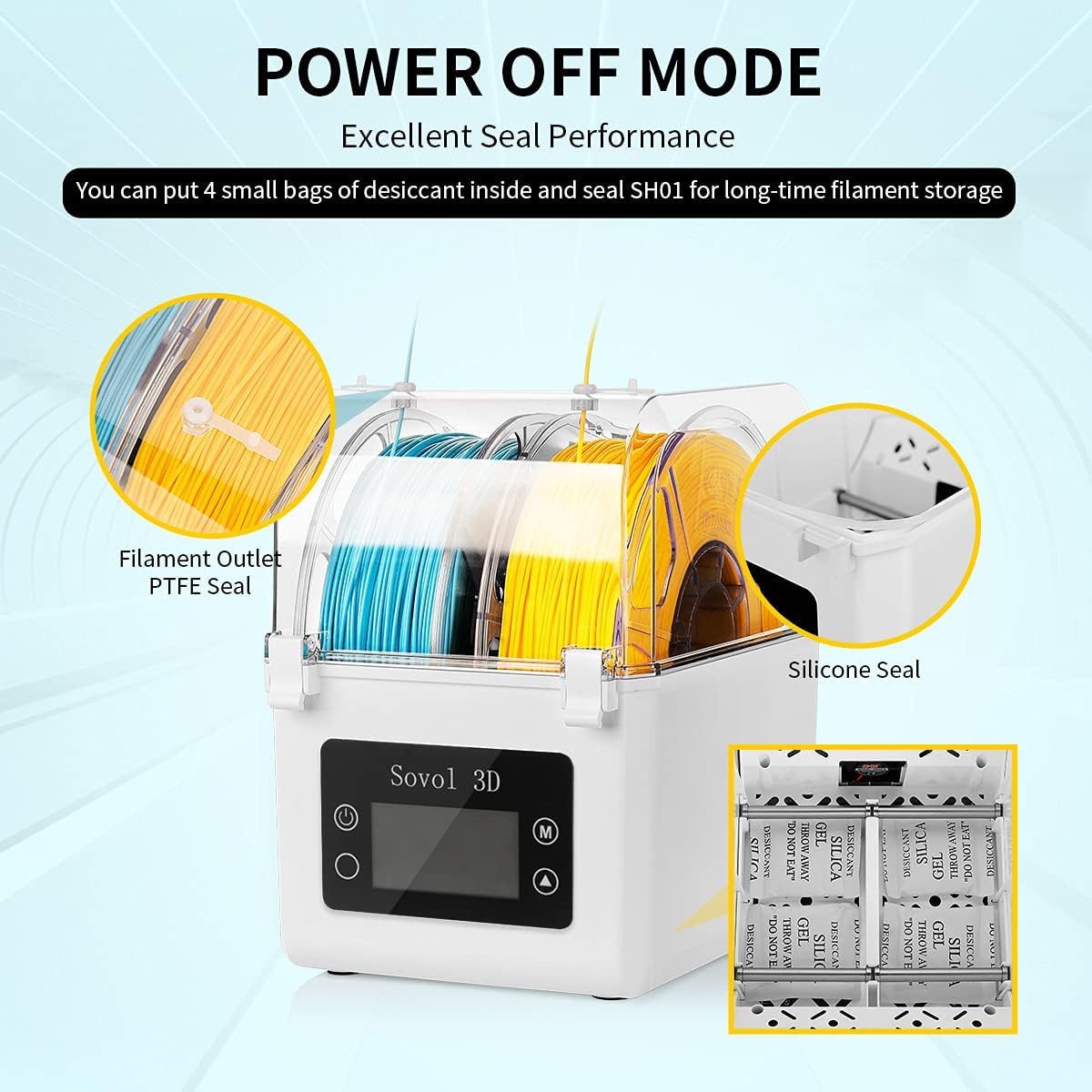 Sovol เครื่องเป่าเส้นใย2023, S - 3D Printing Deck Box บทวิจารณ์และราคา