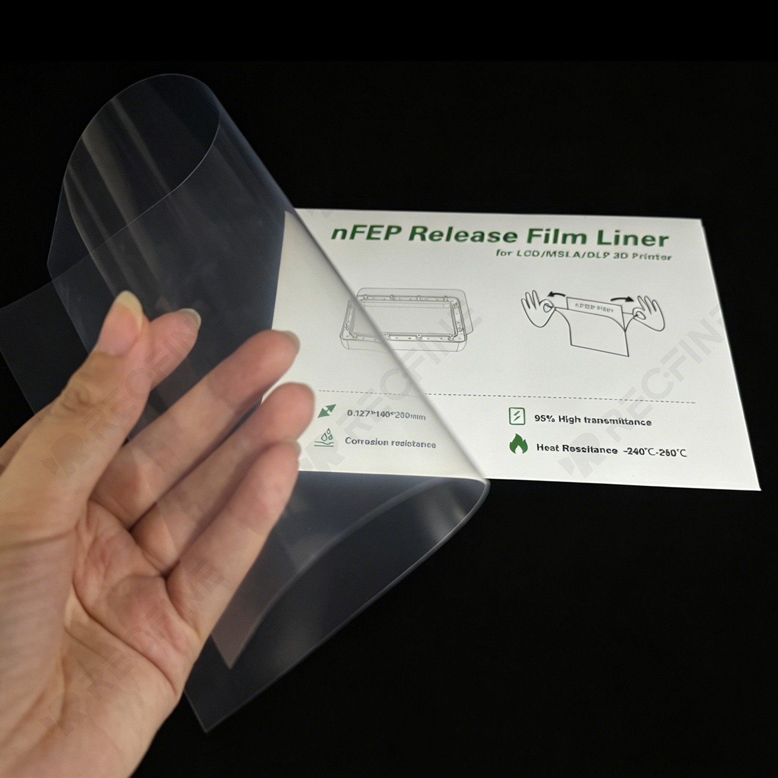 ฟิล์มปล่อยเรซิ่น FEP NFEP PFA  - Resin Vat Film Replacement บทวิจารณ์และราคา