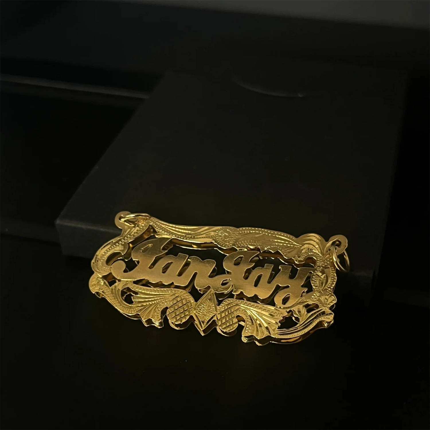 จี้ชื่อคู่ชุบทอง 18K แบบกำหนดเ - 3D Printing Gold บทวิจารณ์และราคา
