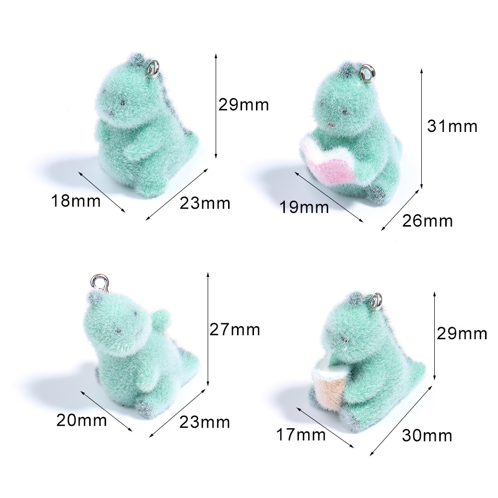 จี้ไดโนเสาร์ 3 มิติ ขนาดเล็ก 4 - 3D Printing Keychain บทวิจารณ์และราคา