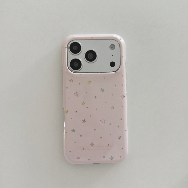 เคสโทรศัพท์ลายดาวสีชมพูน่ารัก  - 3D Printing Iphone บทวิจารณ์และราคา