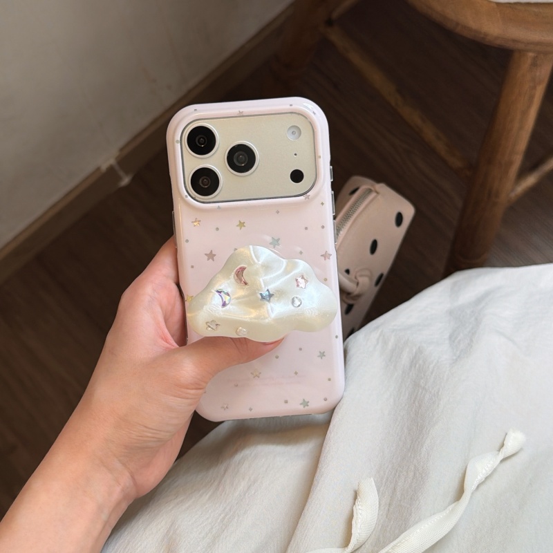 เคสโทรศัพท์ลายดาวสีชมพูน่ารัก  - 3D Printing Iphone บทวิจารณ์และราคา