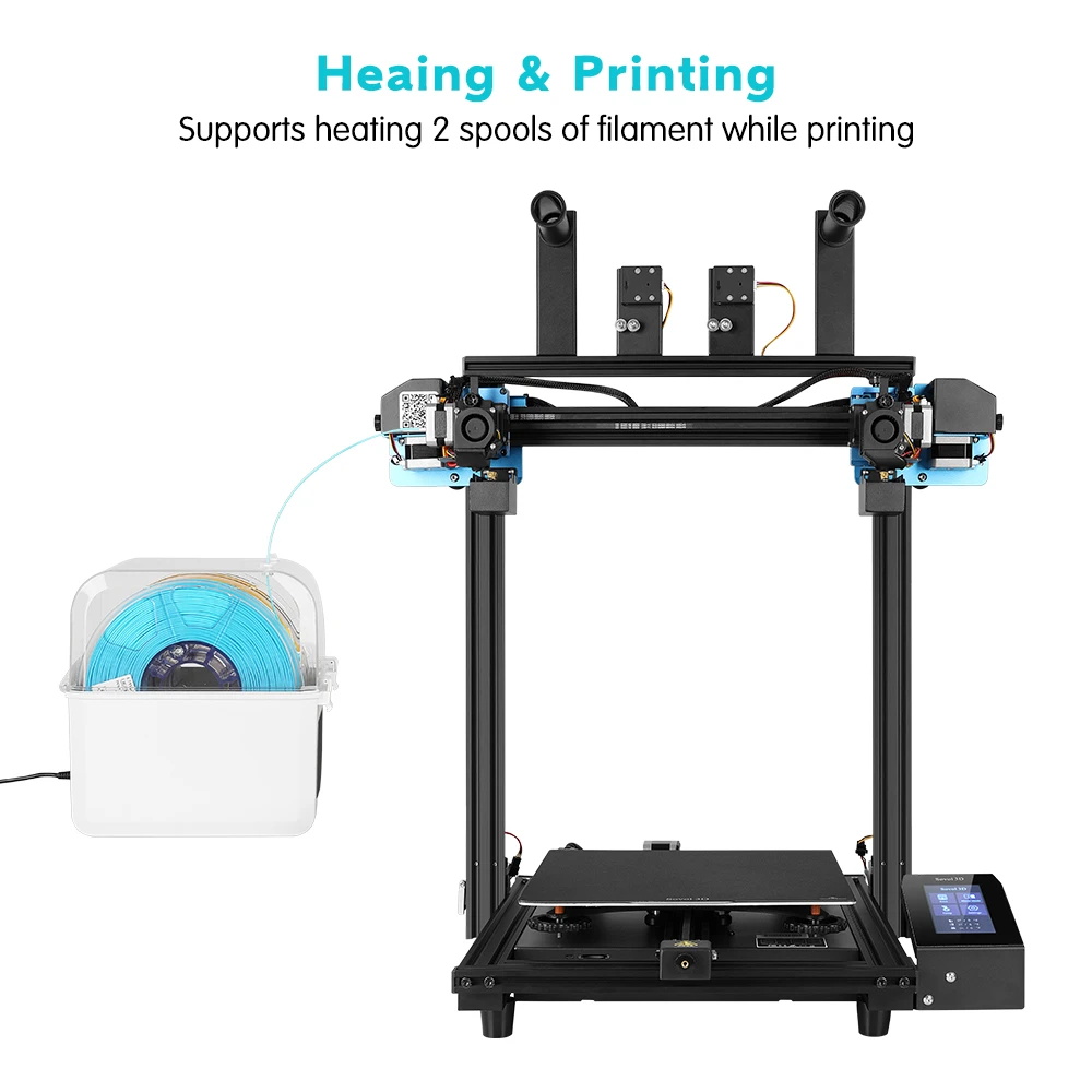 Sovol 2 ม้วน Filament Dehydrat - 3D Printing Deck Box บทวิจารณ์และราคา