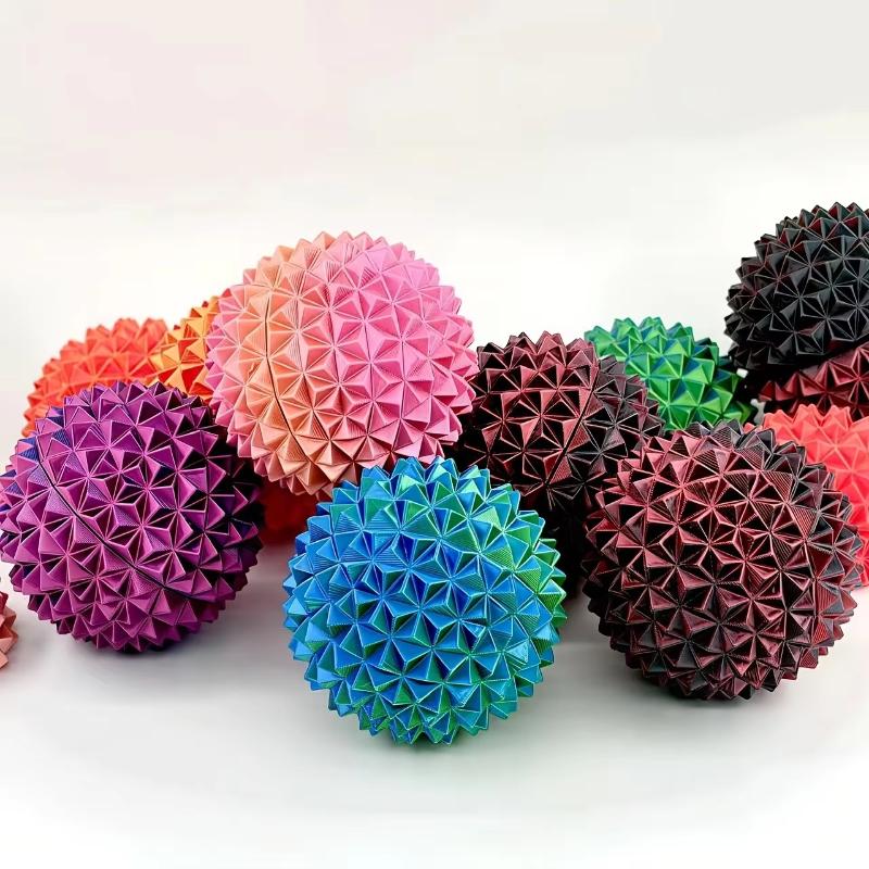 ลูกบอลนวดแบบมีหนามหลายจุดที่พิ - 3D Printing Abs บทวิจารณ์และราคา