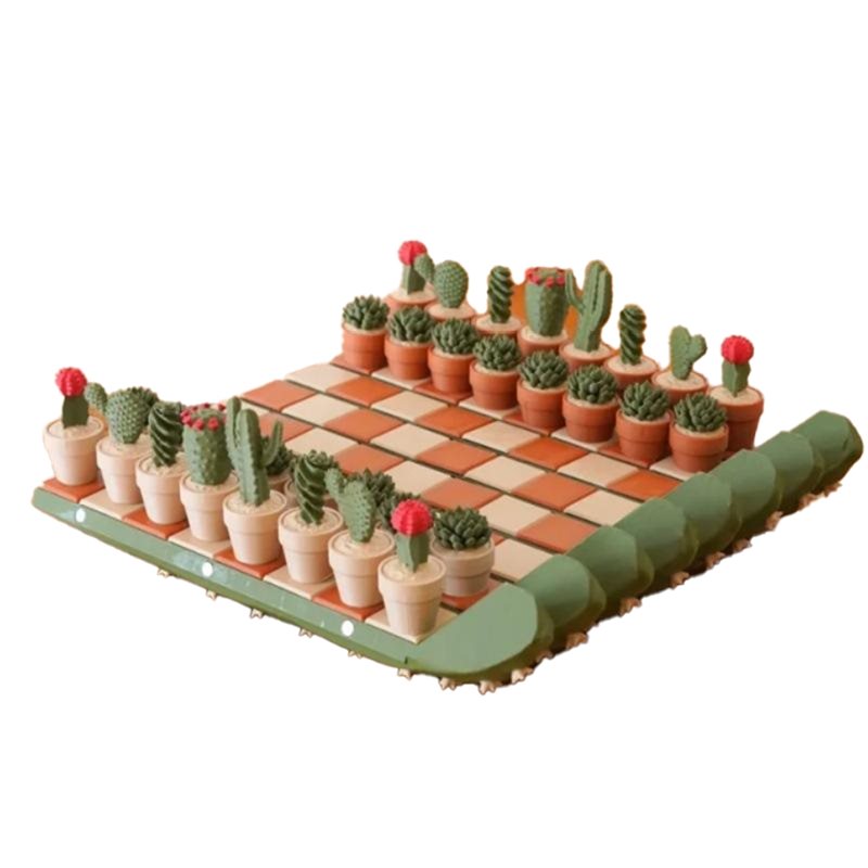 【ข้อเสนอพิเศษ】ชุดของตกแต่งโต๊ะ - 3D Printing Chess บทวิจารณ์และราคา