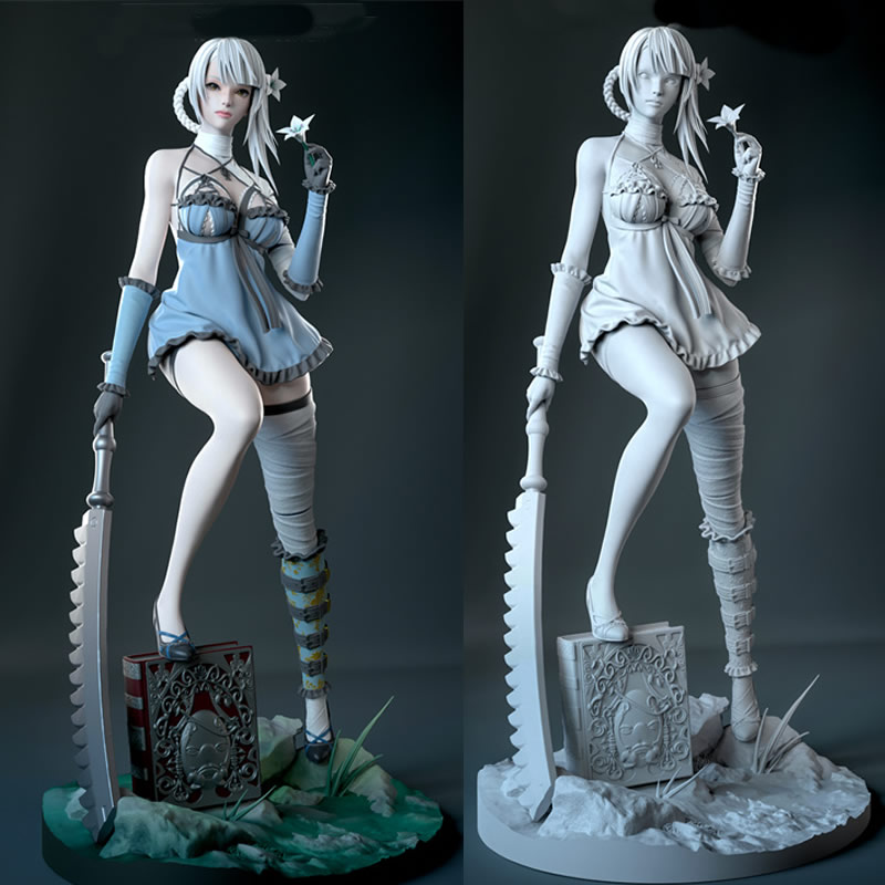 31 ซม.เกม 6004 Kaine 3D พิมพ์ป - 3D Printing Abs บทวิจารณ์และราคา