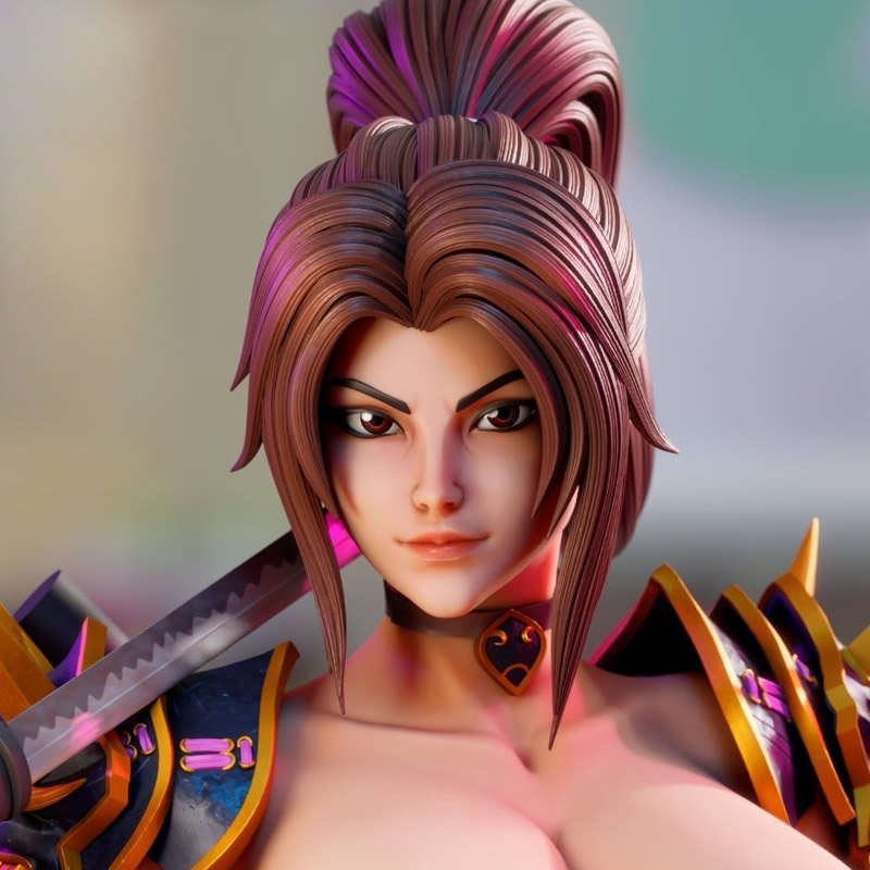 2 รูปแบบเกม 6125 Taki NSFW 3D  - 3D Printing Abs บทวิจารณ์และราคา