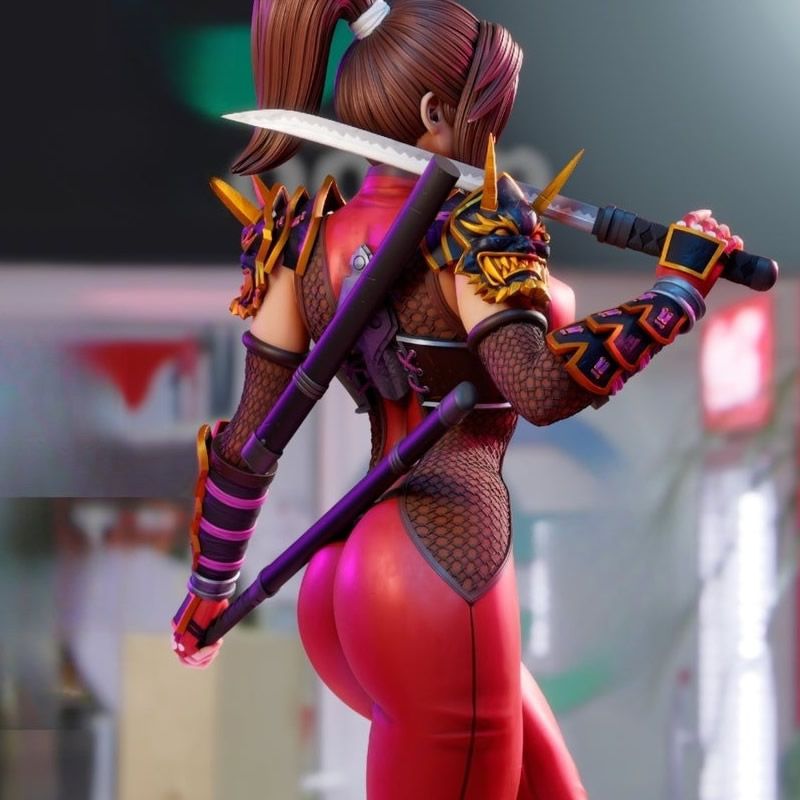 2 รูปแบบเกม 6125 Taki NSFW 3D  - 3D Printing Abs บทวิจารณ์และราคา