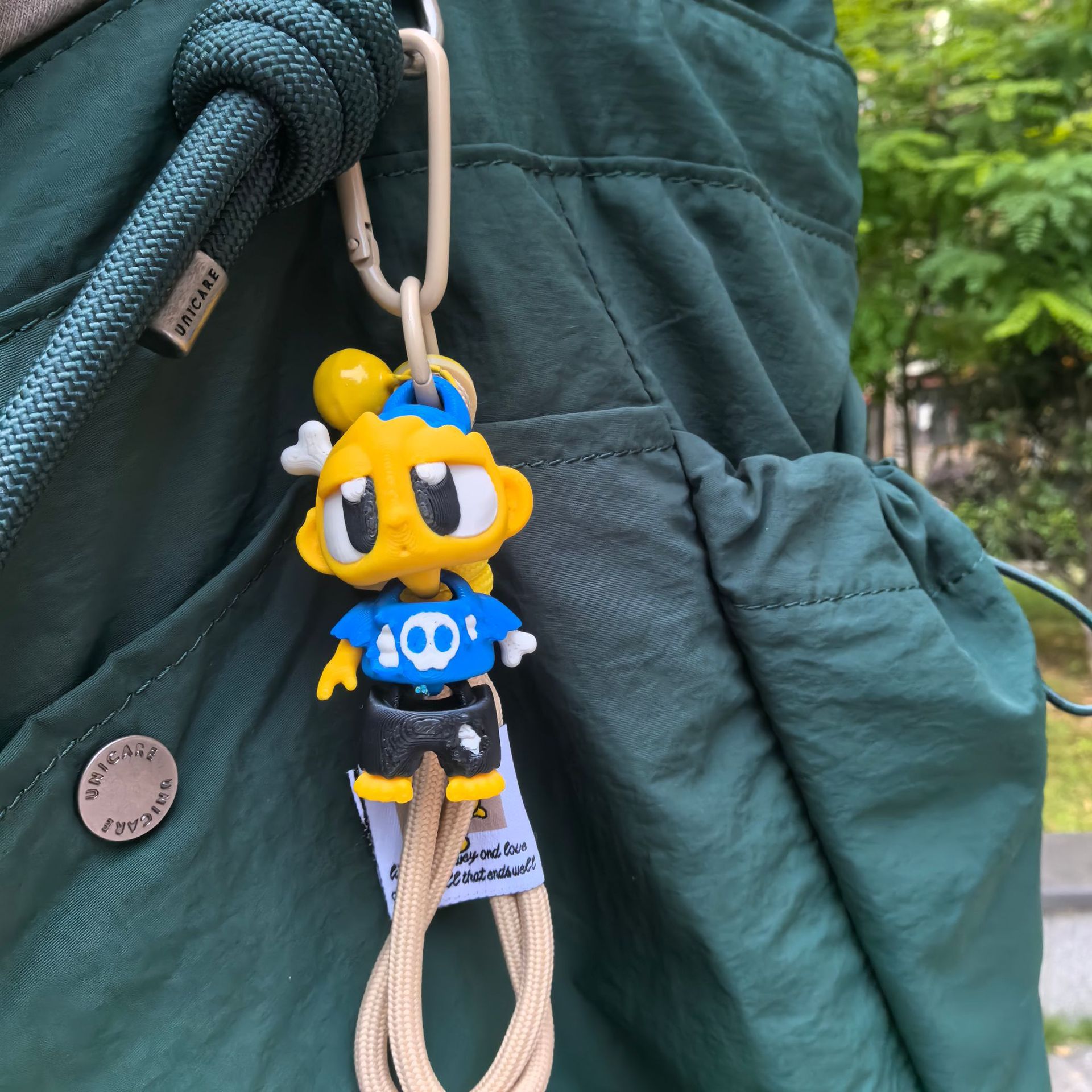 พวงกุญแจรูปซอมบี้การ์ตูนพิมพ์  - 3D Printing Keychain บทวิจารณ์และราคา