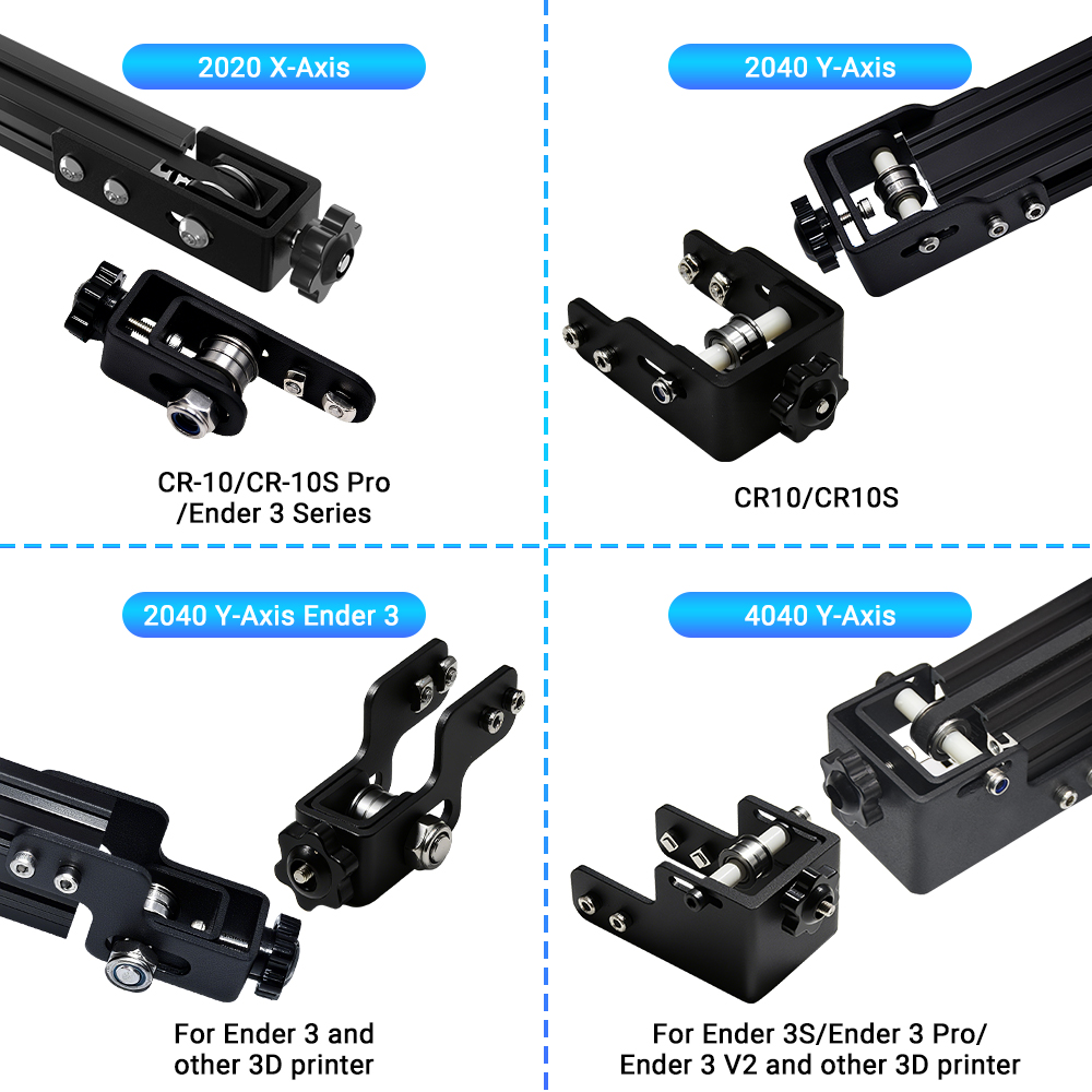 ตัวปรับความตึงสายพานสำหรับเครื - 3D Printing X Axis บทวิจารณ์และราคา